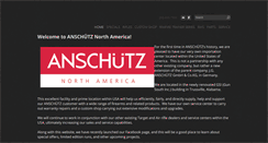 Desktop Screenshot of anschutznorthamerica.com